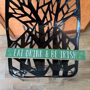 Charming Green Irish Celebration Sign
